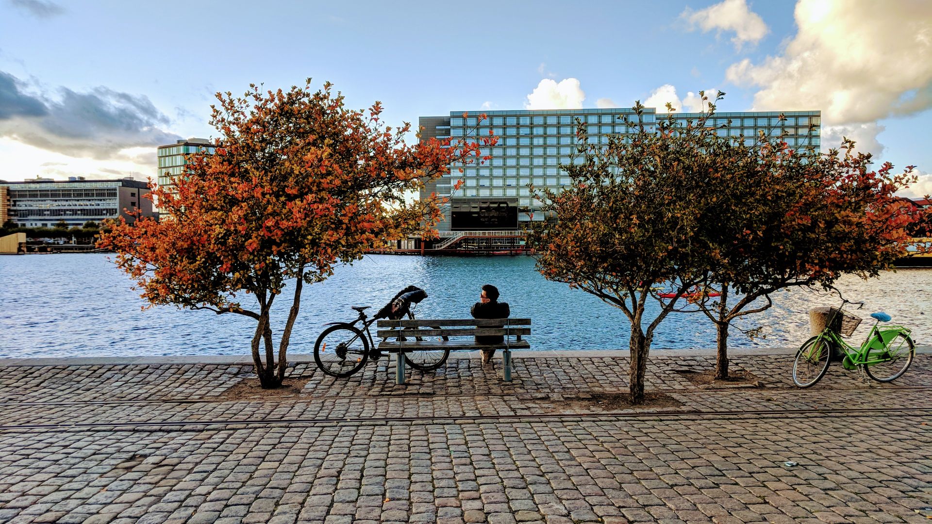 River in Copenhagen River in Copenhagen
