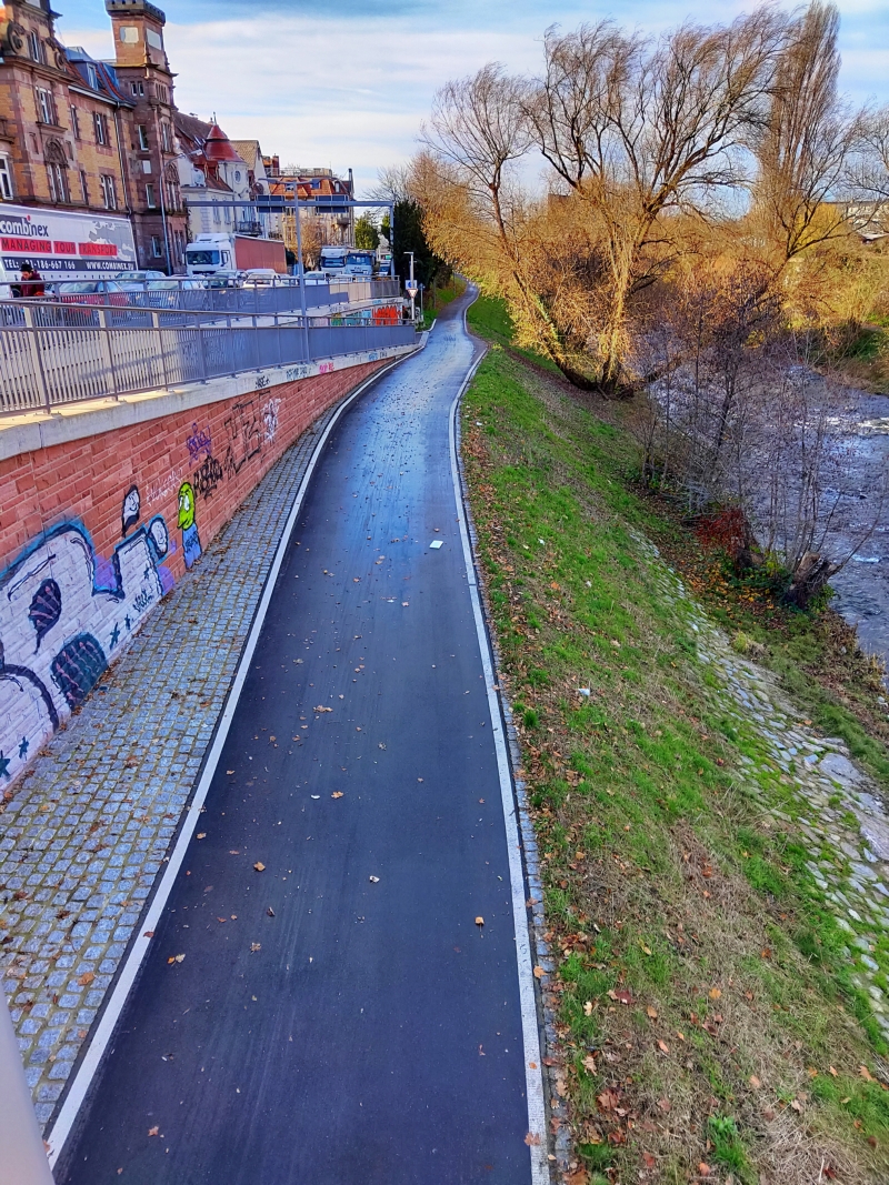 Dreisam Cycle Route, Freiburg Dreisam Cycle Route, Freiburg