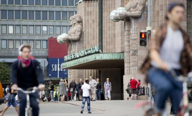 Helsinki cycling