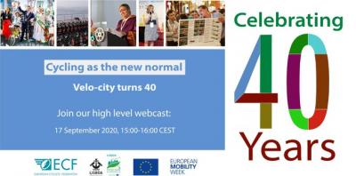 v Cycling is the new normal: Velo-city at 40 webinar
