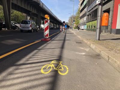 Pop-up bike lanes Pop-up bike lanes